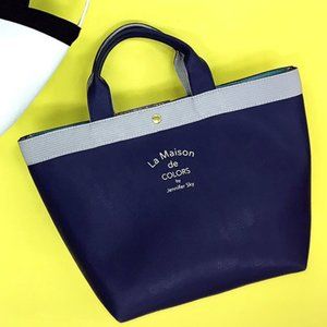 Colors by Jennifer Sky Navy Blue Tote